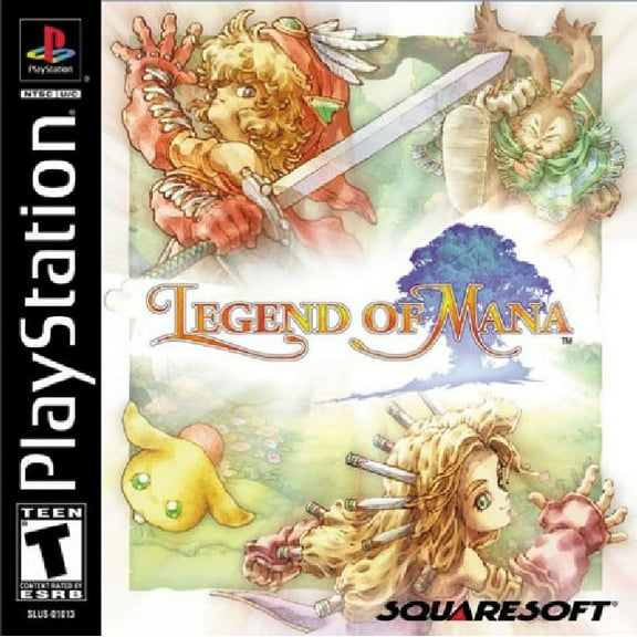 Restored Legend of Mana (Sony PlayStation 1, 2000) RPG Game (Refurbished)