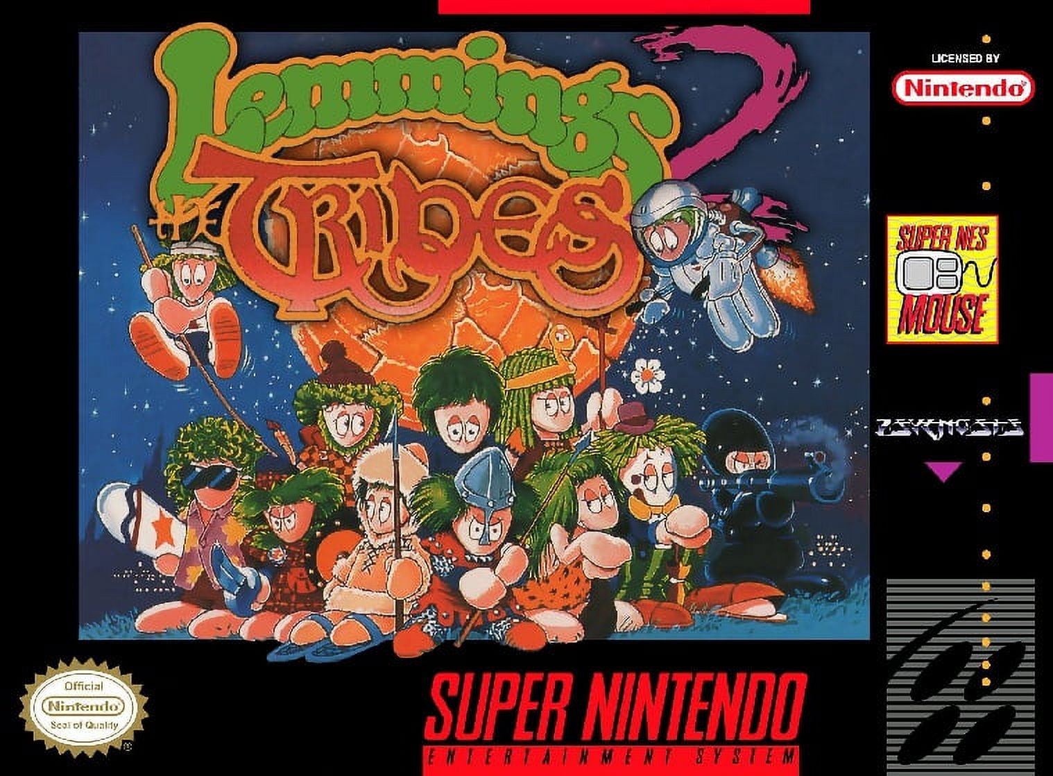 Restored Lemmings 2: The Tribes (Super Nintendo, 1994) SNES Restored Lemmings 2: The Tribes (Super Nintendo, 1994) SNES