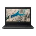 thumbnail image 1 of Pre-Owned Restored Lenovo 100e Chromebook (2nd Gen) AST 82CD - 180-degree hinge design - AMD A4 - 9120C / up to 2.4 GHz - Chrome OS - Radeon R4 - 4 GB RAM - 32 GB eMMC - 11.6" TN 1366 x 768 (HD) - Wi-Fi 5 - black - kbd: Canadian French ( ished), 1 of 1