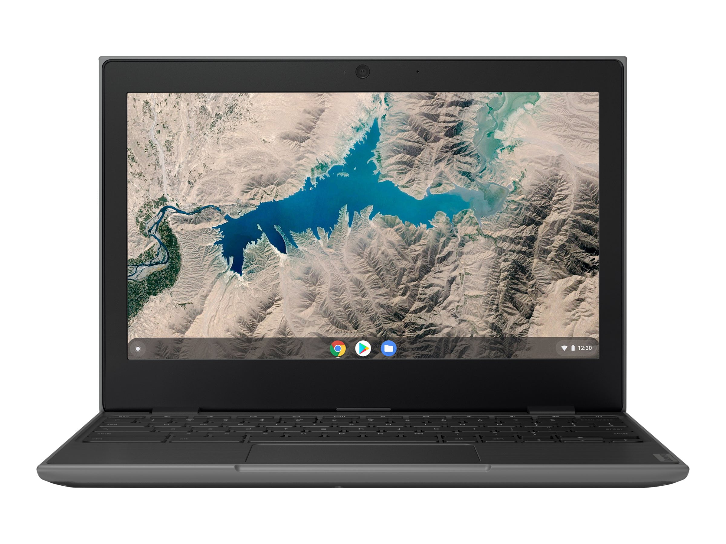 Lenovo 100e Chromebook 2nd Gen 11.6", AMD A-Series A4-9120C, 4GB RAM, 32GB SSD, Chrome OS, Black/Gray, 82CD0000US
