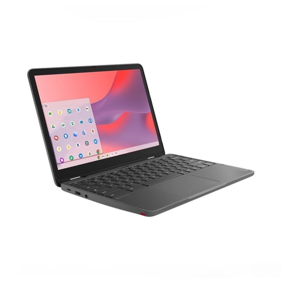 Restored Lenovo 500e Yoga Chromebook Gen 4 2-in-1 Laptop Touch | 12.2" 1920x1200 FHD+ | N Series - N100 - 32GB SSD Hard Drive - 4GB RAM | 4 cores @ 3.4 GHz Chrome OS Black (Refurbished)