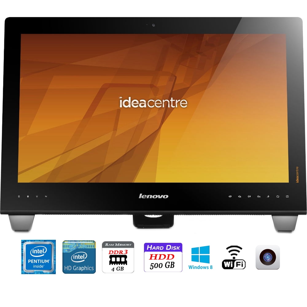 Restored Lenovo 57RF0011 23 Inch AllinOne Full HD Touch Screen Desktop