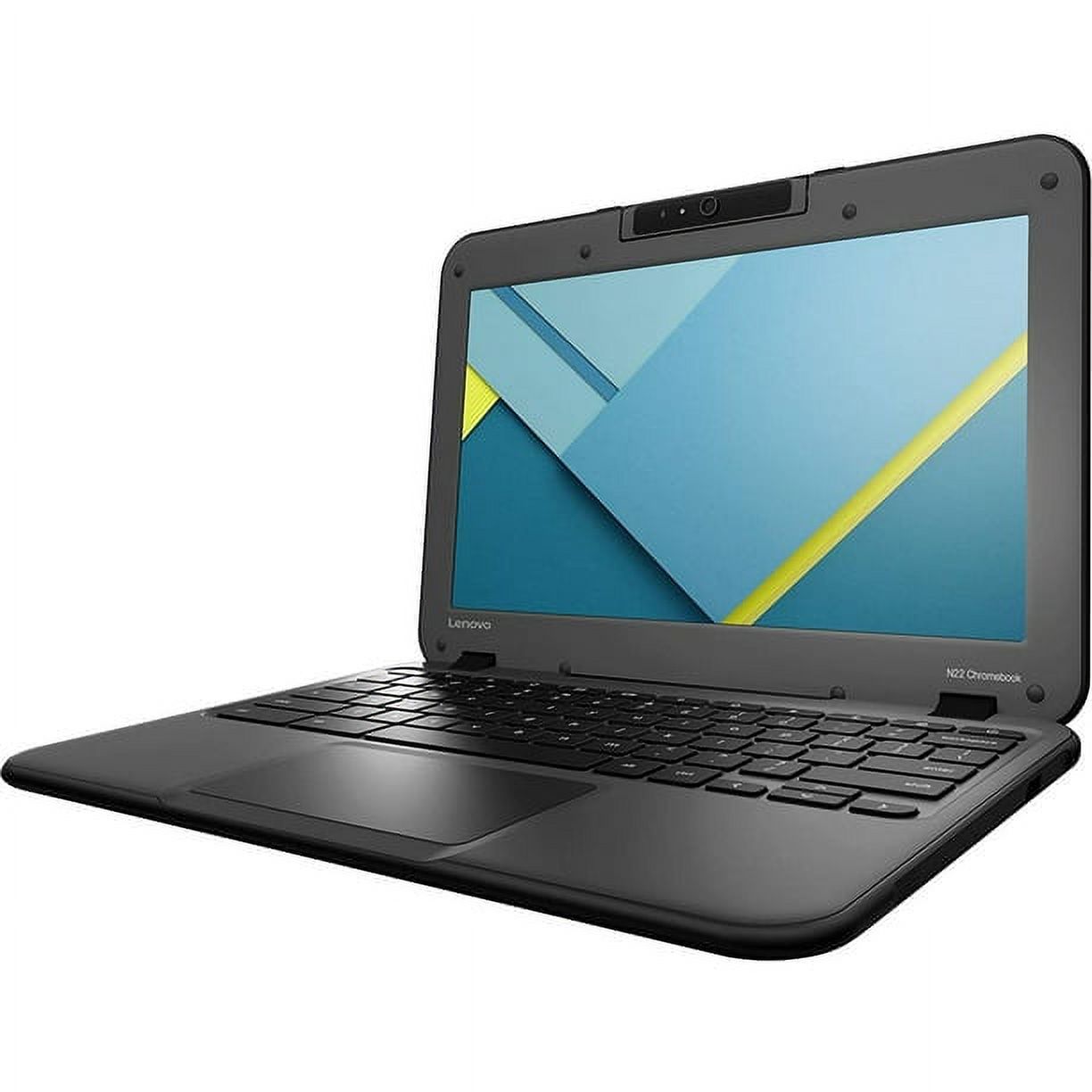 Restored Lenovo Chromebook N22 80SF0001US Intel Celeron N3050 1.6GHz 4GB 16GB 11.6" Black (Refurbished) - image 1 of 3