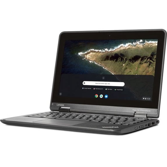 Restored Lenovo Chromebook ThinkPad 11e Yoga 11.6" Touch 4GB 16GB eMMC Celeron® N2930 1.83GHz ChromeOS, Black (Refurbished)