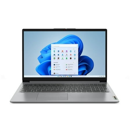 Restored Lenovo IdeaPad 1i 15.6" 1080p PC Laptops, Intel Core i3-1215U, 8GB RAM, 256GB SSD, Windows 11 in S Mode, Cloud Grey, 82QD0001US (Refurbished)