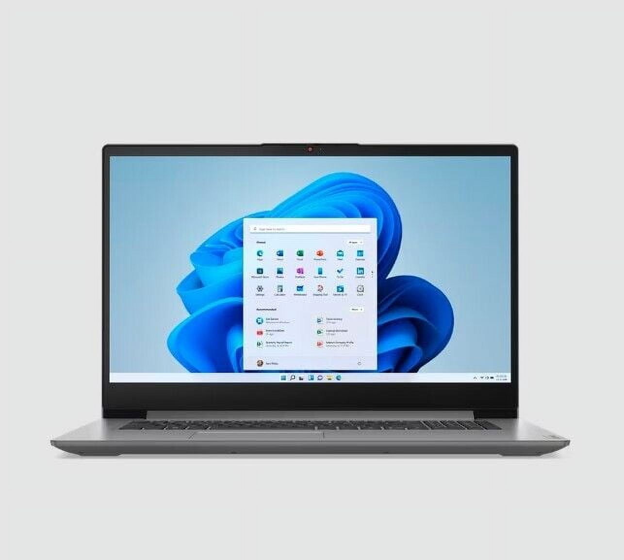 Lenovo IdeaPad 3 17IRU7 - PC Portable 17,3" FHD, Intel I5-1335U, 8 Go RAM, 512 Go SSD, Windows 11 Home - Gris Clavier AZERTY