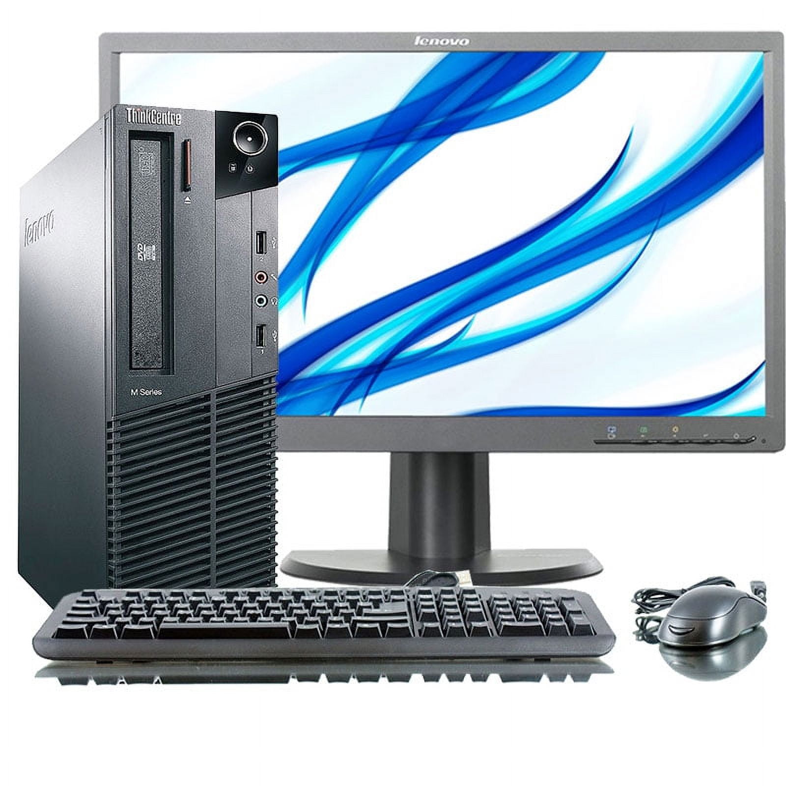 Restored Lenovo M81 3.1GHz QC i5 4GB 250GB DVD Win 10 Pro 64 Small Form ...