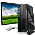 thumbnail image 1 of Restored Lenovo M90 ThinkCentre Desktop Tower Computer Bundle with 22" Monitor, Intel Core i5, 8GB RAM, 500GB HD, DVD-ROM, Windows 10 Home, Black (Refurbished), 1 of 3
