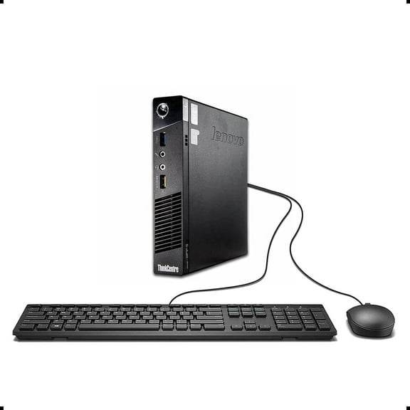 Restored Lenovo M93 Tiny Desktop Computer PC, Intel Core i5-4570T 16GB RAM, 1TB SSD, BTO Wi-Fi, Windows 10 Professional (Refurbished)