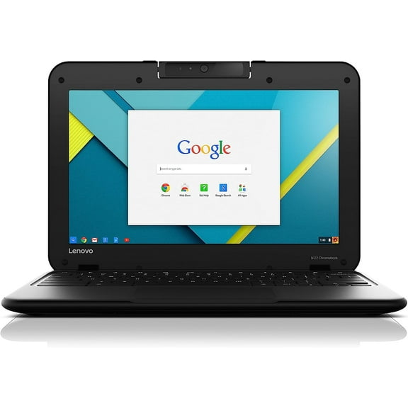 Pre-Owned Lenovo N22 Chromebook Celeron N3060 1.6GHz 4GB RAM 16GB SSD Intel HD Graphics 400 Chrome OS