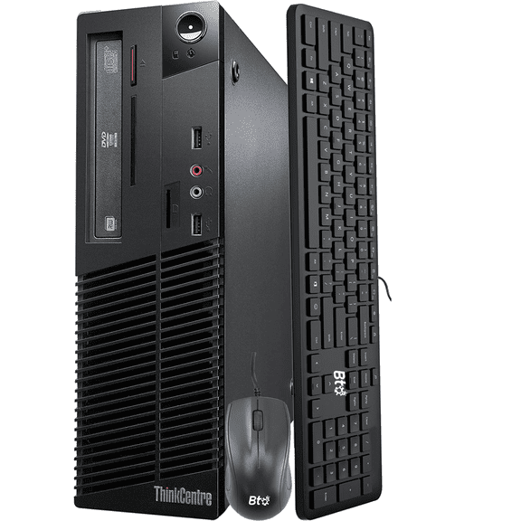 Restored Lenovo Small Form Computer Desktop PC, Intel Core i5 3.10 GHz, 16GB Ram, 240GB SSD, 1TB Hard Drive, BTO Wifi (Refurbished)