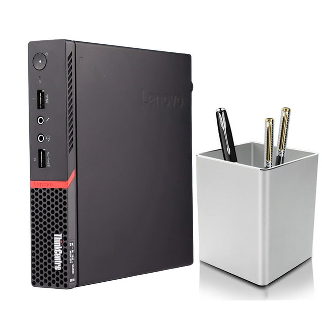 Restored Lenovo ThinkCentre M700 Mini PC | Intel Core i3 6th Gen (3.2) | 8GB RAM | 1TB HDD | Windows 10 | Home or Office Computer (Refurbished)