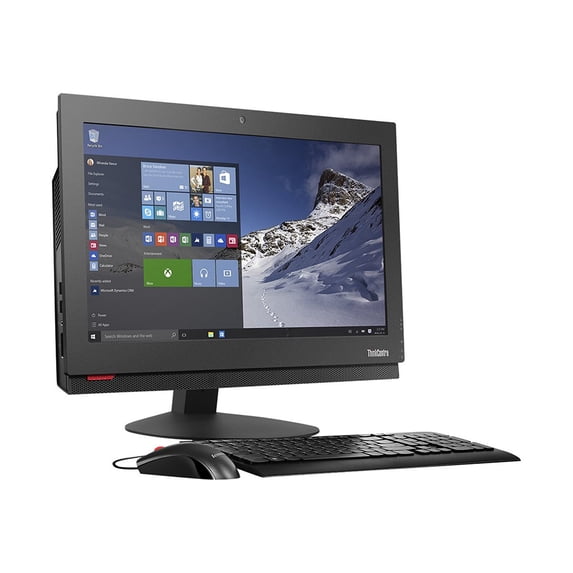 Restored Lenovo ThinkCentre M700z 20" All-In-One Desktop Computer Intel Pentium G4400T 2.90GHz 16GB RAM 512GB SSD Wi-Fi Windows 10 Pro PC (Refurbished)