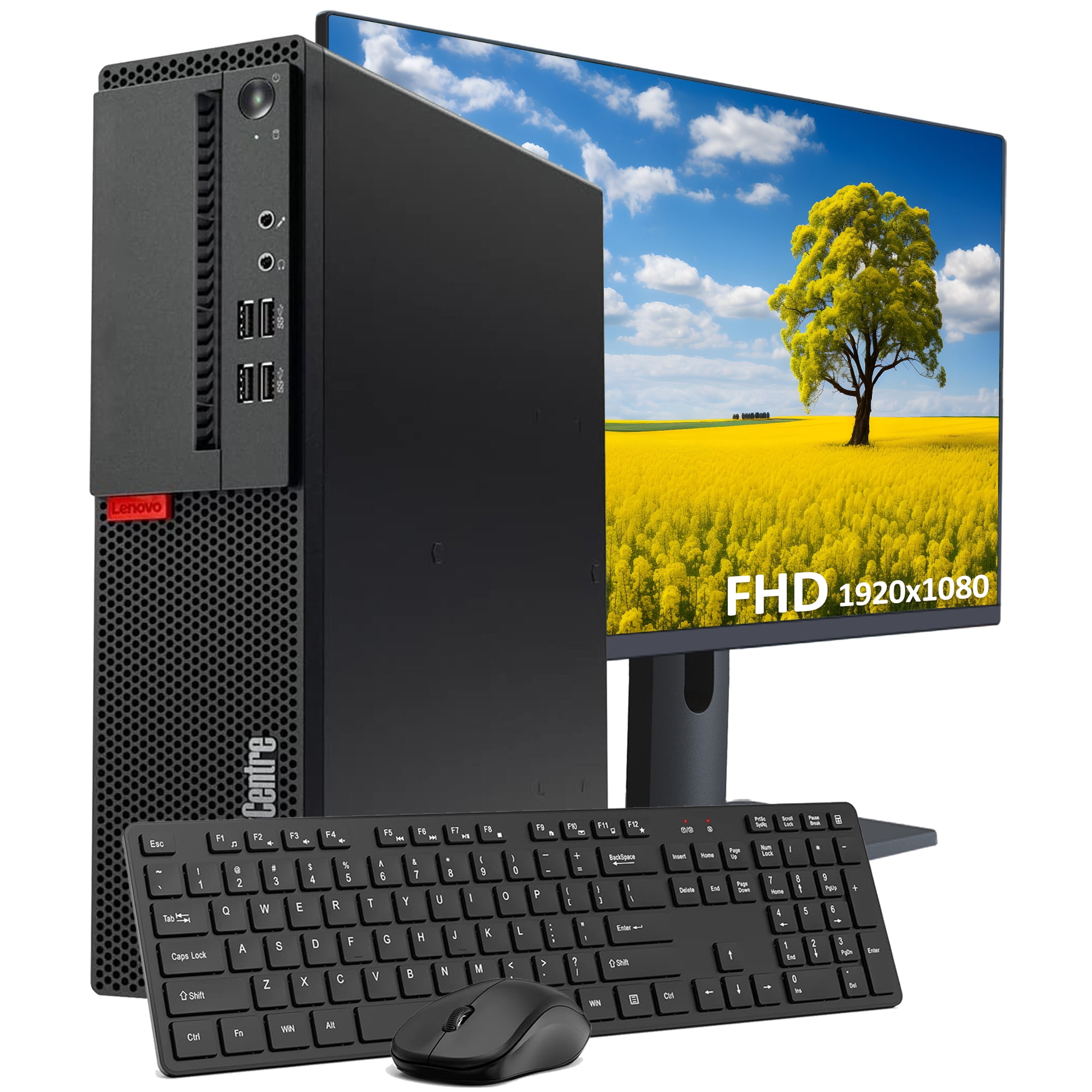 Lenovo ThinkCentre M710s SFF Desktop Computer - 24