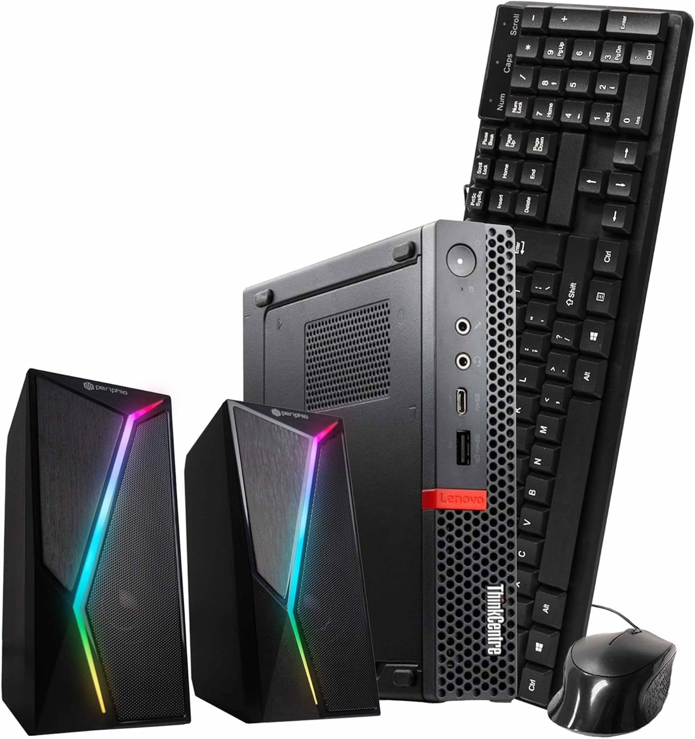 Lenovo ThinkCentre 8世代i5 8GB 480GB Win11 Restored Lenovo ThinkCentre Desktop Computer Hex Core i5 8th gen