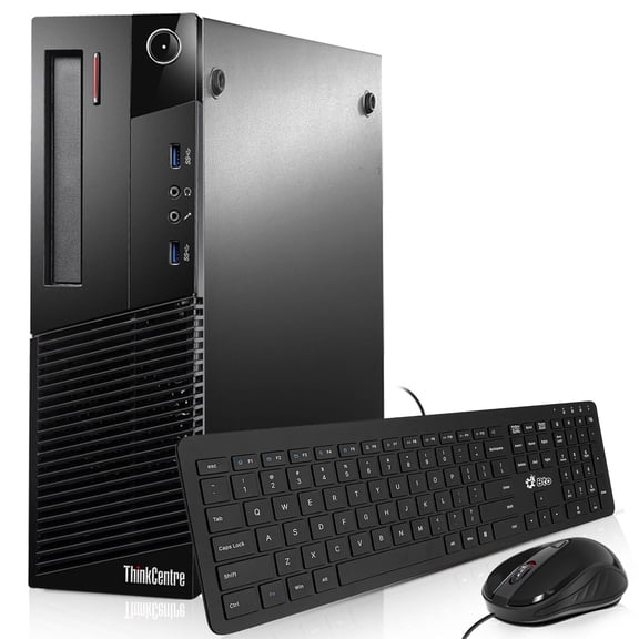 Restored Lenovo ThinkCentre M83/M93 Desktop Computer PC. Intel Quad Core i5-4570 upto 3.60GHz, 16GB DDR3 Ram, 256GB SSD, Wi-Fi, BTO Keyboard & Mouse, Windows 10 Professional (Refurbished)