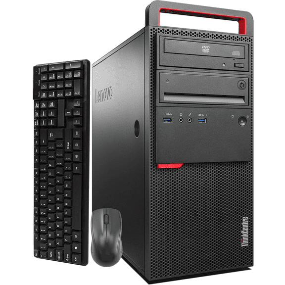 Restored Lenovo ThinkCentre M900 Tower Computer PC, Intel Core i5 6500 3.2GHz Processor, 16GB DDR4 Ram, 1TB Solid State Drive, Wifi & Bluetooth, BTO Wireless Keyboard Mouse, Windows 10 Pro (Refurbished)