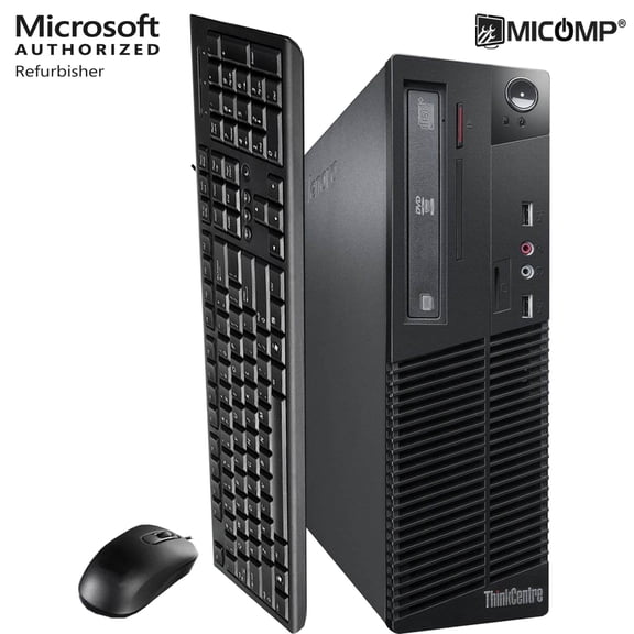 Restored Lenovo ThinkCentre M93 Desktop Computer PC, 3.20 GHz Intel i5 Quad Core Gen 3, 16GB DDR3 RAM, 2TB SATA Hard Drive, Windows 10 Professional 64 bit (Refurbished)
