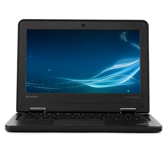 Pre-Owned Lenovo ThinkPad 11e Chromebook Laptop Computer, 11.6in High Definition Display, Intel Quad-Quad Processor, 4GB RAM, 16GB Solid State Drive, Chrome OS, WiFi