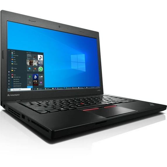 Restored Lenovo ThinkPad L450 | 14" Laptop | Intel Core i5-5200U (2.2 GHz) | 16GB RAM | 256GB SSD | Windows 10 Pro (Refurbished)