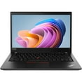 thumbnail image 1 of Restored Lenovo ThinkPad T14 14" Laptop Computer | Intel Core i7-1165G7 CPU | 16GB RAM | 256GB SSD | Windows 11 | Home or Office PC (Refurbished), 1 of 5