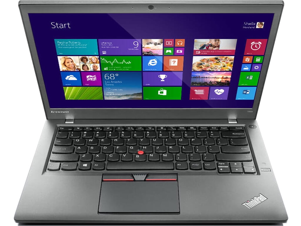 Restored Lenovo ThinkPad T450 2.3GHz DC i5 8GB 256SSD Windows 10