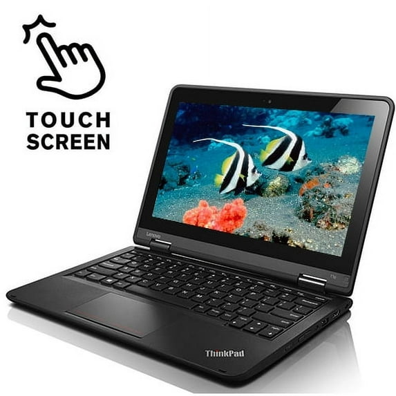 Restored Lenovo ThinkPad Yoga 11e Touchscreen 11.6" Laptop / Tablet PC Intel Quad Core 4GB RAM 128GB SSD Webcam HDMI Wifi with Windows 10