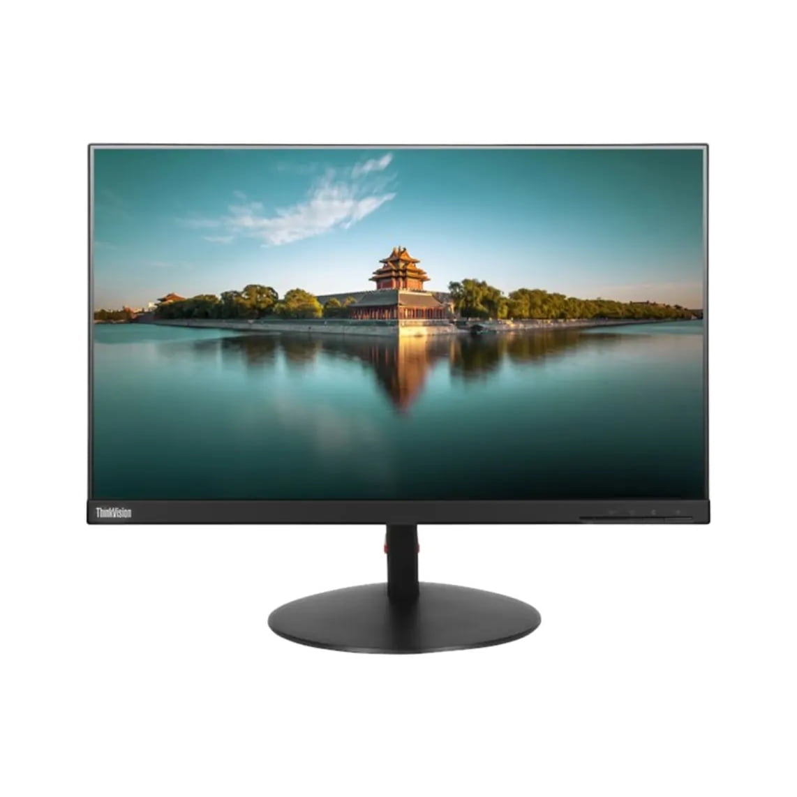 Restored Lenovo ThinkVision T24i-10 1080p 23.8" IPS Monitor,&nbsp;Black&nbsp; (Refurbished)