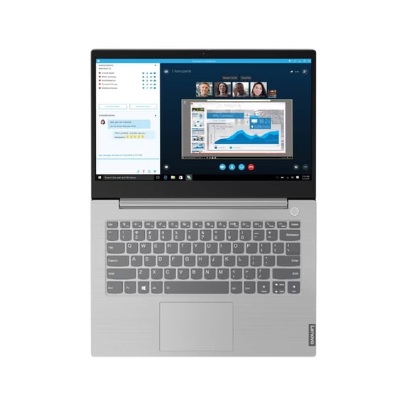 Restored Lenovo ThinkBook 14-IIL 20SL - Intel Core i5 - 1035G1 / up to 3.6 GHz - Win 10 Pro 64-bit - UHD Graphics - 16 GB RAM - 256 GB SSD NVMe - 14" IPS 1920 x 1080 (Full HD) - Gigabit Ethernet - Wi-Fi 5 - mineral gray - kbd: Canadian French