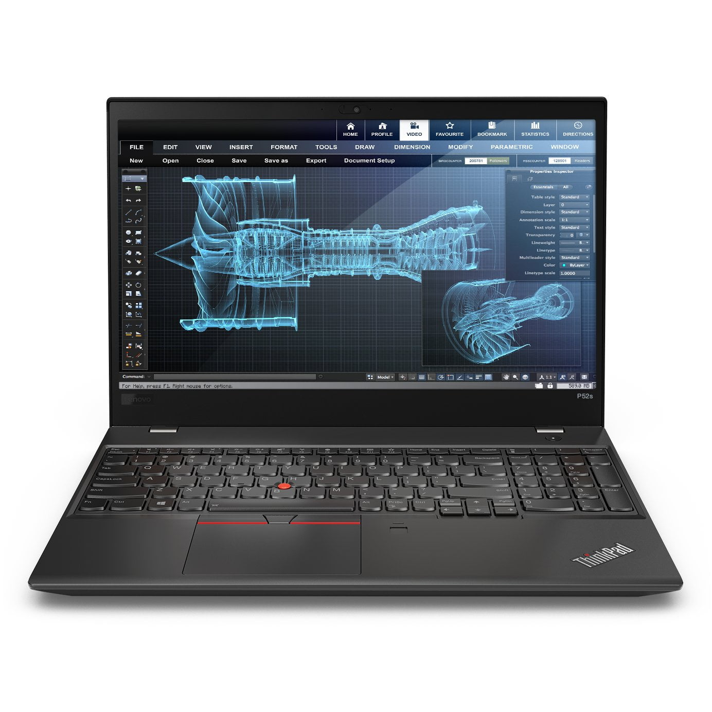 Windowsノート本体 ThinkPad P52 (i7/16G/256+16+500GB/P1000) Amazon.com: Lenovo ThinkPad P52 15.6