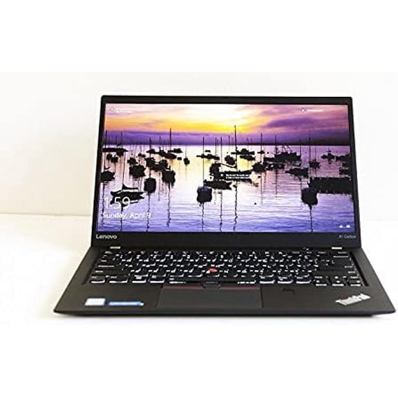 Restored Lenovo Thinkpad X1 Carbon G5 14" Laptop, Intel Core i5-6300U, 8GB Ram, 256 GB SSD Windows 11 Pro