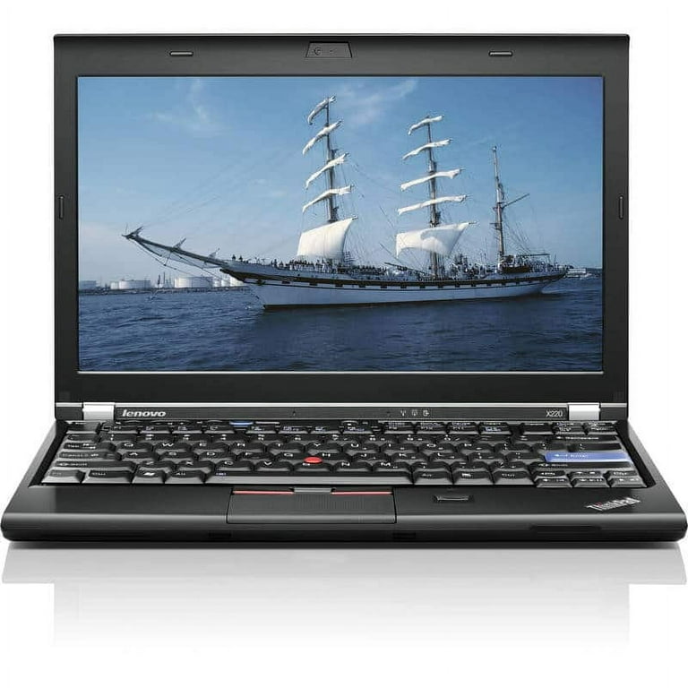 Restored Lenovo Thinkpad X220 Laptop Intel I5-2.5Ghz 4GB Ram 500GB