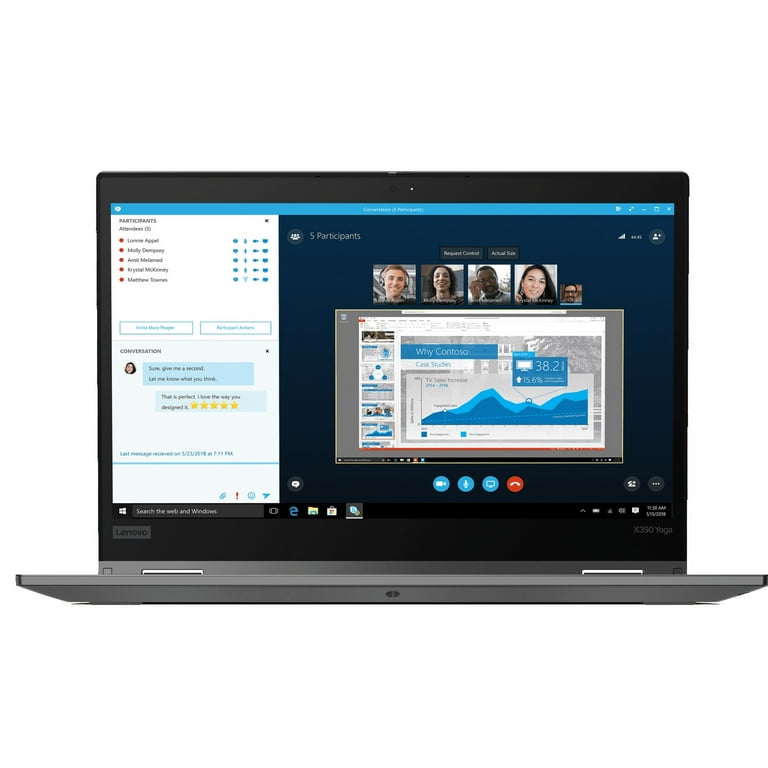 Restored Lenovo Thinkpad X390 Yoga 13.3