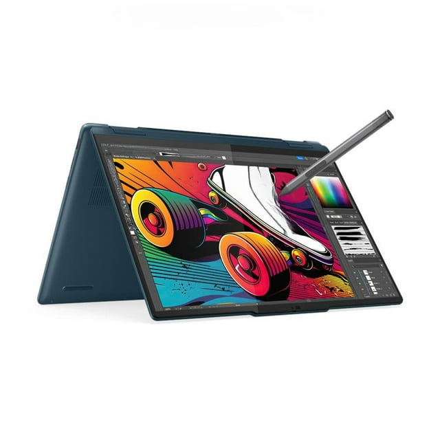 Restored Lenovo Yoga 7 14IML9 2-in-1 Laptop (2022) Touch | 14" 1920x1200 FHD+ | Core Ultra 5 - 125U - 2TB SSD Hard Drive - 16GB RAM | 12 cores @ 4.3 GHz Win 11 Home Silver (Refurbished)
