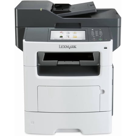 Restored Lexmark 35S6700 (MX610de) Monochrome Laser Multifunction Printer – Print, Copy, Scan, 50 ppm, 1200 x 1200 dpi, Duplex, 650-Sheet Input, Gigabit Ethernet