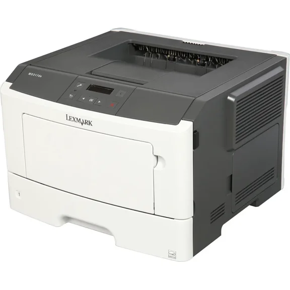 Restored Lexmark/35SC060 MS317dn Compact Monochrome Laser Printer – 35 ppm, 1200 x 1200 dpi, Duplex, Networking, USB/Ethernet