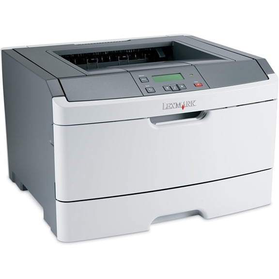 Restored Lexmark E460dn Wireless Monochrome Laser Printer – 40 ppm, 1200 x 1200 dpi, Duplex Printing, Network Ready