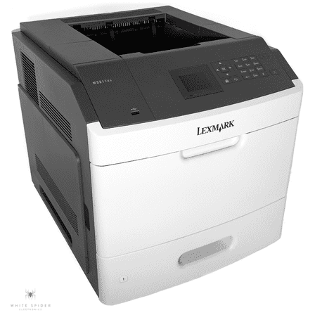 Restored Lexmark MS811dn Monochrome Laser Printer – 63 ppm, 1200 x 1200 dpi, Duplex, Gigabit Ethernet, 650-Sheet Input, P/N: 40G0210