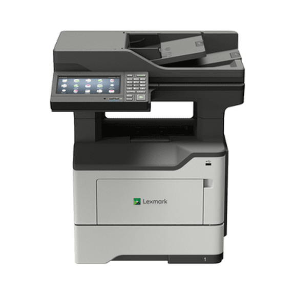 Restored Lexmark MX622ade Monochrome Laser Multifunction Printer MFP, 47 PPM, Duplex, Copier Scanner Fax, Part #36S0920