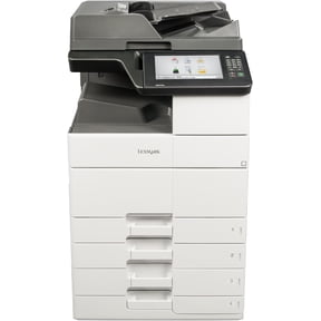 Restored Lexmark MX911DTE Monochrome Laser Multifunction Printer – Print, Copy, Scan, Fax, Duplex, 55 ppm, High-Volume Workgroup Printer
