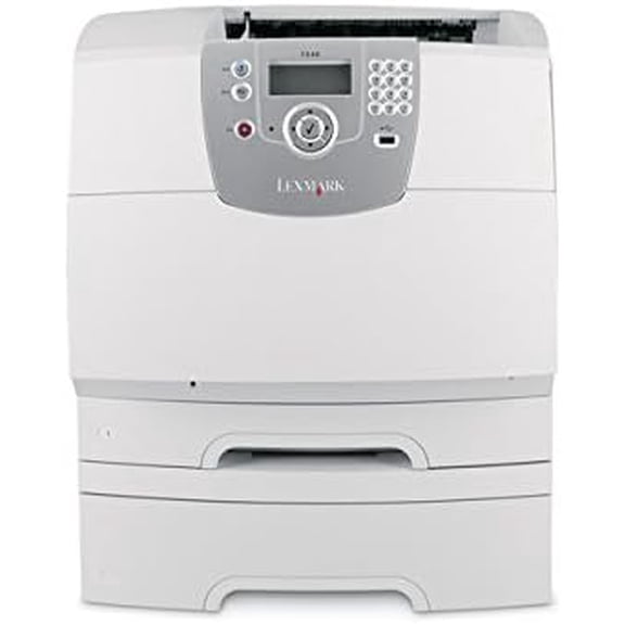 Restored Lexmark T640TN Monochrome Laser Printer – 35 ppm, Network-Ready, High-Security, Gov/TAA P/N: 20G0423