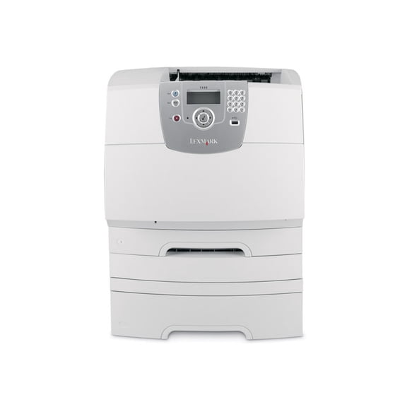 Restored Lexmark T640dtn Monochrome Laser Printer – Duplex, Network Ready, Extra Tray, 45 ppm, High-Performance Workgroup Printer, P/N: 20G0500