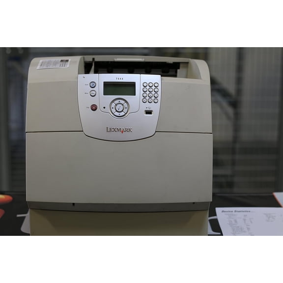 Restored Lexmark T644 Monochrome Laser Printer (20G0322) – 50 ppm, 1200 × 1200 dpi, Workgroup, Network Ready
