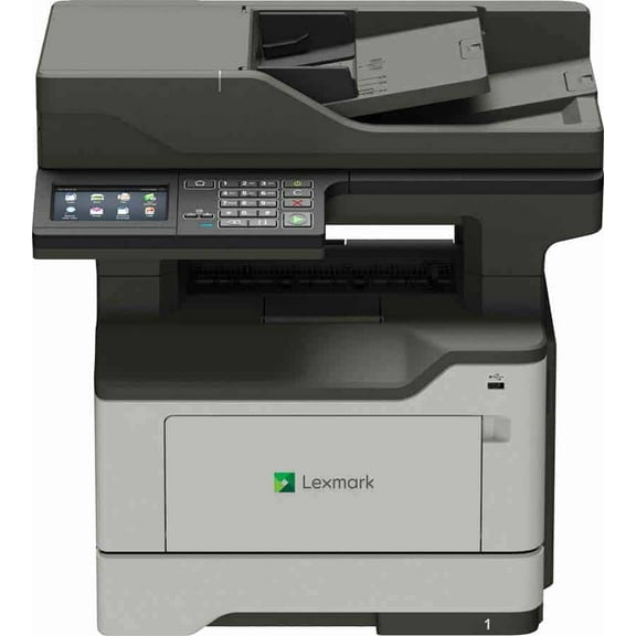 Restored Lexmark XM1246 Monochrome Multifunction Printer – Copy/Print/Scan/Fax, Duplex, Network & USB