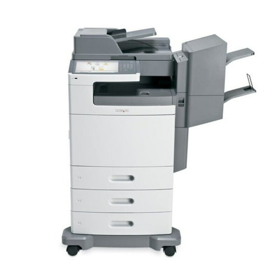 Restored Lexmark XS795dte - Color / Laser MFP Printer Copier / Letter 37ppm