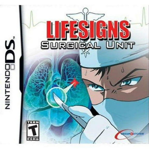 Restored LifeSigns: Surgical Unit (Nintendo DS, 2007) Doctor Game