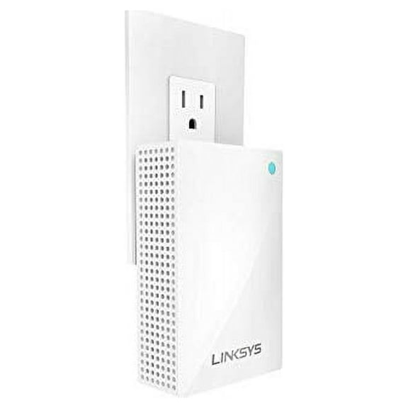 Restored Linksys Velop Whole Home Wifi Intelligent Mesh System Wall PlugIn, Works with Your Velop System to Extend Range & Speed (Refurbished)