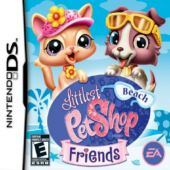 Restored Littlest Pet Shop: Beach Friends (Nintendo DS, 2009) Game (Refurbished)