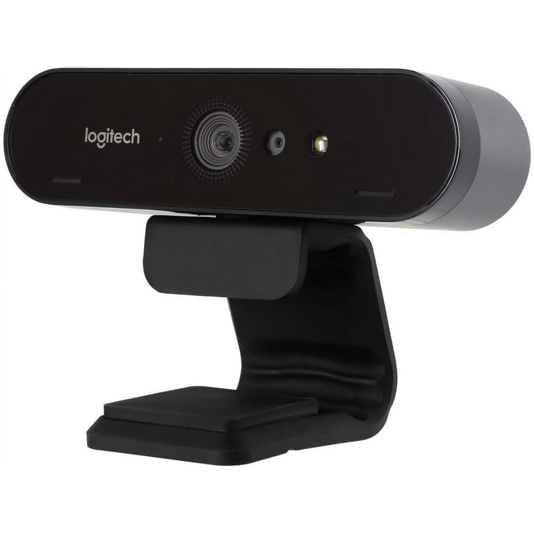 Restored Logitech Brio 4K Webcam, Ultra 4K HD Video Calling, Noise