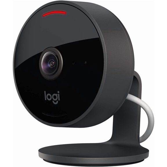 Restored Circle View Doorbell-BLACK-WiFi/BT-DOORBELL 961-000484